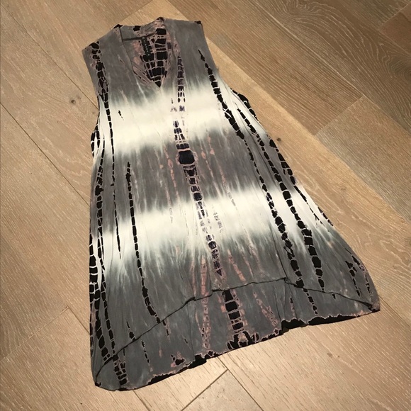 Cirana Tie Dye Stripe Shift Dress - Picture 3 of 8